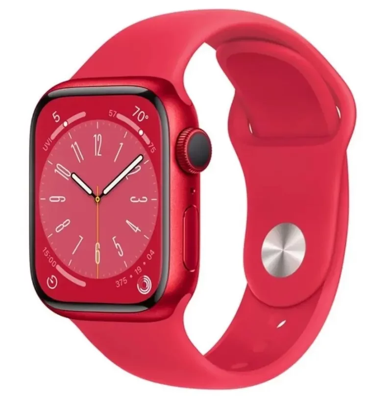 Apple Watch S8 41 mm Red Aluminum Case with Sport Band Product Red