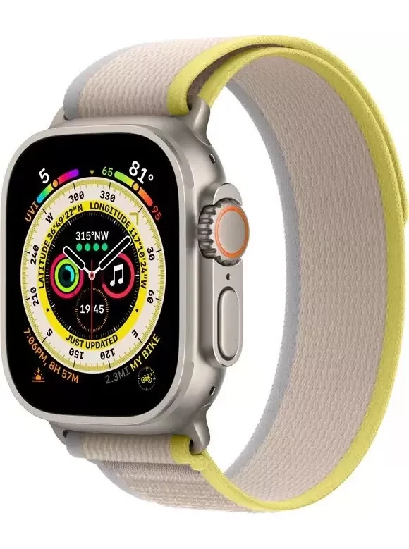 Apple Watch Ultra Yellow/Beige Trail Loop