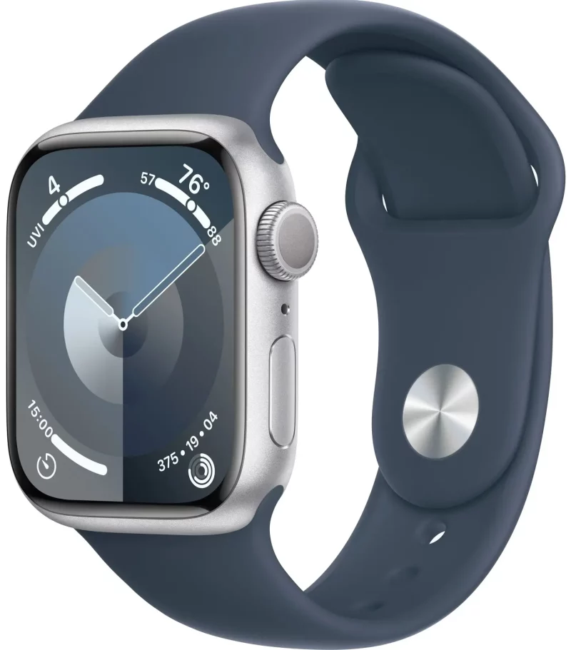 Apple Watch 9 41 Silver Aluminium/Blue